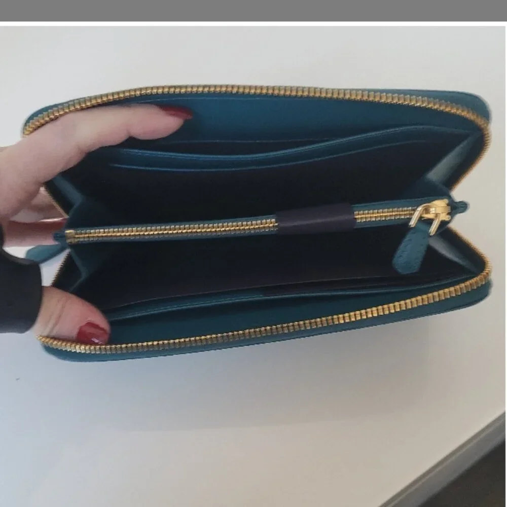 PRADA Saffiano Leather Zip-around Wallet  - Picture 3 of 11